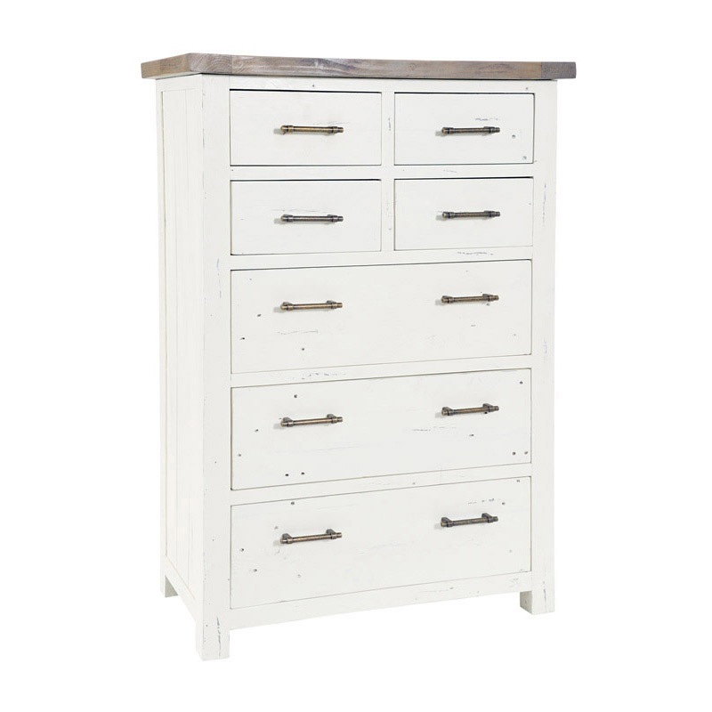 Purbeck 4 Over 3 Drawer Tall Chest