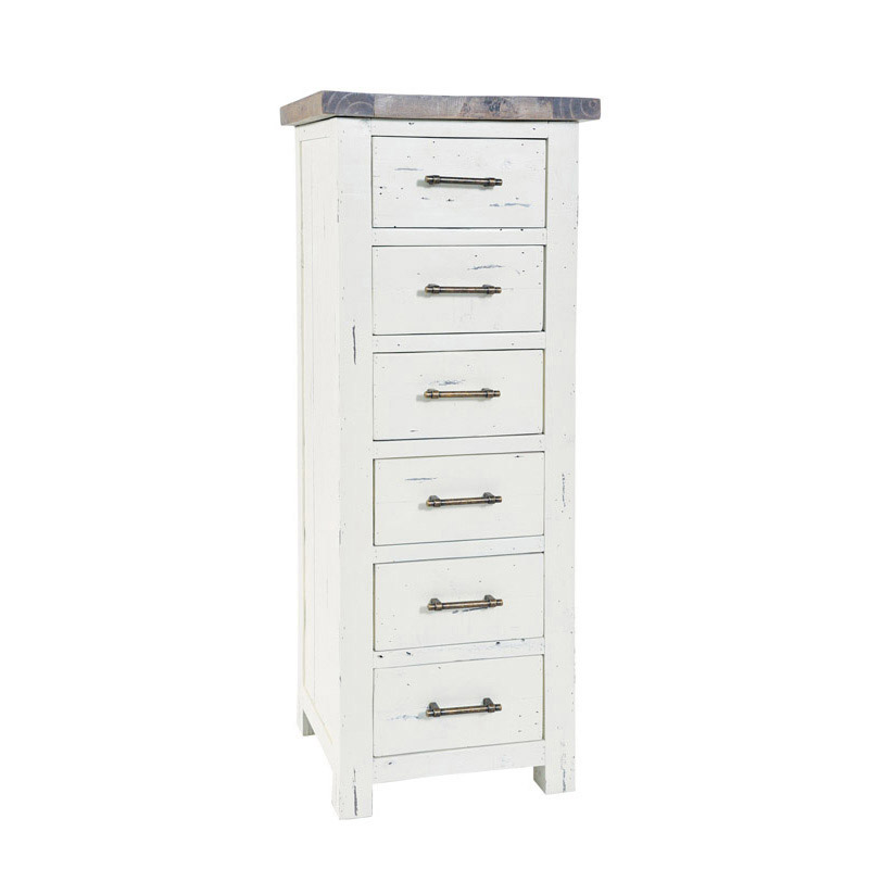 Purbeck 6 Drawer Narrow Chest