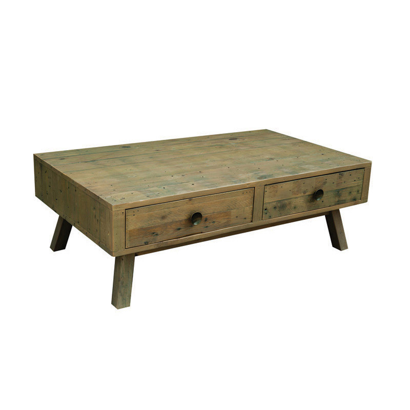 Rustica Coffee Table with Drawers