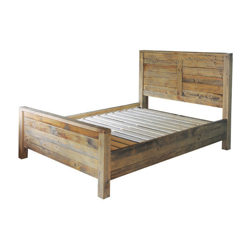 Rustica 5ft Bedstead with Timber Headboard