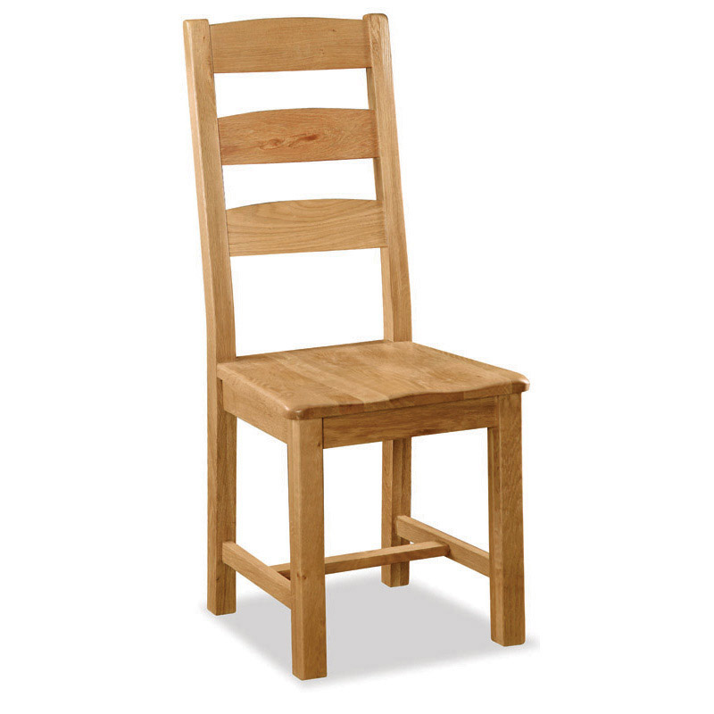 Clifton 27 Slatted Dining Chair with Wooden Seat